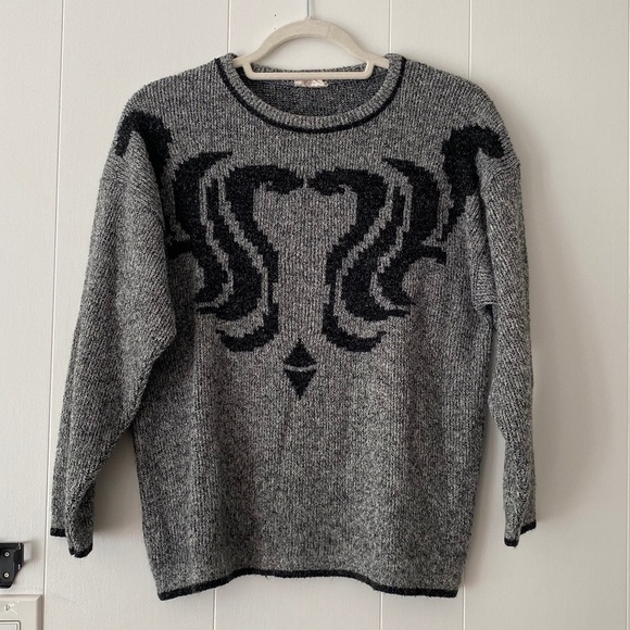 Vintage Universal Knits made in Canada Acrylic sweater size medium - Picture 1 of 7